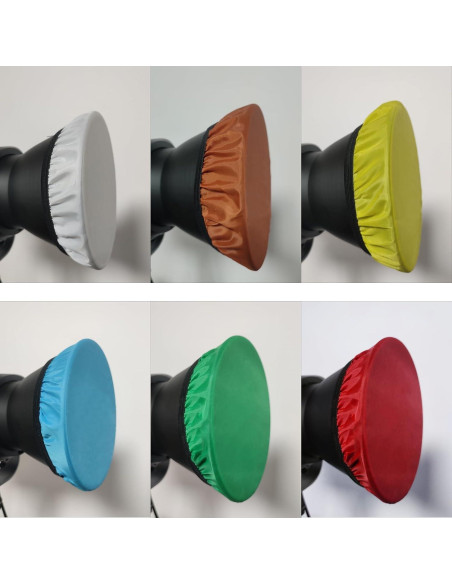 Paquete de 6 Calcetines Difusores de Luz YUOCU 18cm Colores Paquete de 6 Calcetines Difusores de Luz YUOCU 18cm Colores
