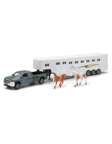 Camión Chevrolet Silverado Quinto Rueda 1:32 NewRay