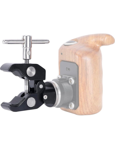 Adaptador Super Clamp a Rosette NICEYRIG 50mm Ajustable Adaptador Super Clamp a Rosette NICEYRIG 50mm Ajustable
