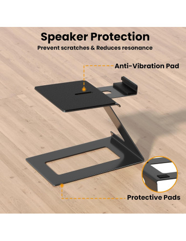 Soportes de Altavoces de Escritorio PUTORSEN YZBS-73, 10 kg
