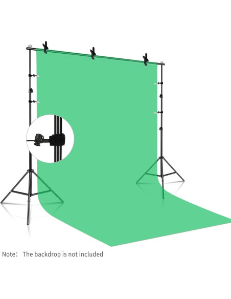 Soporte de Fondo Ajustable ShowMaven 1.95m x 3.05m con Bolsa Soporte de Fondo Ajustable ShowMaven 1.95m x 3.05m con Bolsa