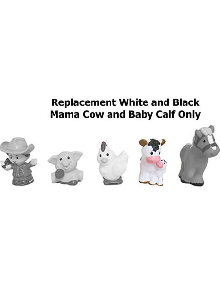 Figura de Vaca y Ternero de Repuesto Fisher-Price Little People Figura de Vaca y Ternero de Repuesto Fisher-Price Little People