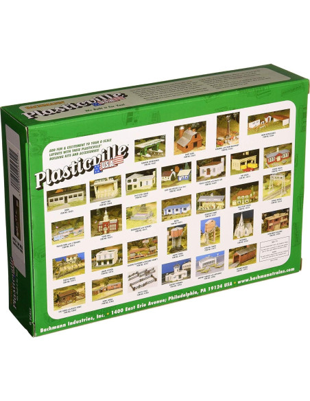 Kit Edificios Rurales Bachmann Plasticville Escala O Kit Edificios Rurales Bachmann Plasticville Escala O