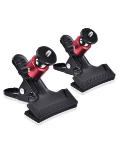 Abrazadera de Clip UTEBIT para Cámara con Trípode 360 - 2 Paquete