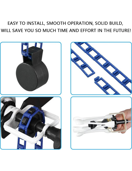 Soporte de Pared para Fondos de Fotografía YunDZ 3 Rodillos Soporte de Pared para Fondos de Fotografía YunDZ 3 Rodillos