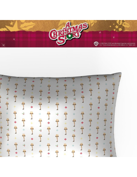 Funda de Almohada Satén Franco A Christmas Story 50x76 cm Funda de Almohada Satén Franco A Christmas Story 50x76 cm