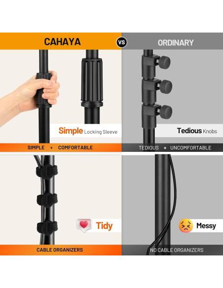 Trípode Proyector CAHAYA Ajustable 89.85 a 129.97 cm Plegable Trípode Proyector CAHAYA Ajustable 89.85 a 129.97 cm Plegable