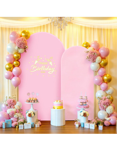 Juego de Fundas para Arco Rosa 2 Piezas 1.8m y 2.2m