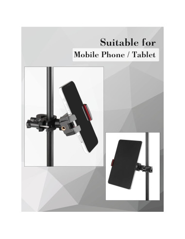 Soporte para Micrófono Mr.Power para Teléfono y Tableta 4.7-11"