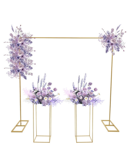 Kit de Soporte de Fondo Ajustable Weglae 2m x 2m para Bodas Kit de Soporte de Fondo Ajustable Weglae 2m x 2m para Bodas