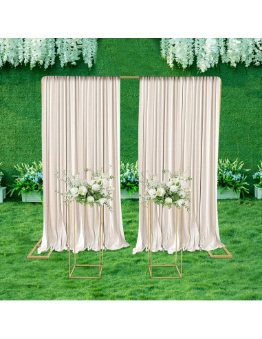 Kit de Soporte de Fondo Ajustable Weglae 2m x 2m para Bodas