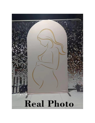 Cubierta de Tela con Arco para Baby Shower 1.0x2.0m Iydamc