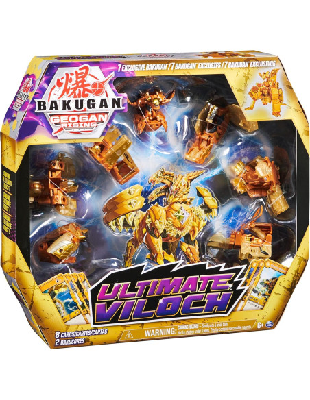 Bakugan Ultimate Viloch 7-en-1 Spin Master Juguete Coleccionable Bakugan Ultimate Viloch 7-en-1 Spin Master Juguete Coleccionable