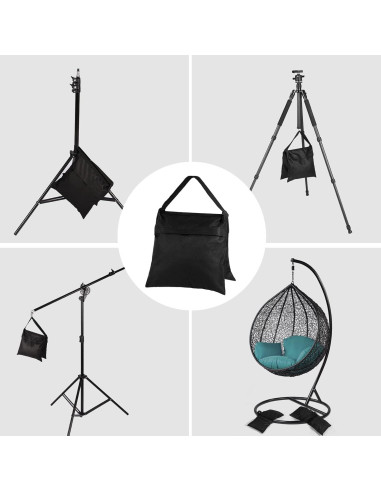 Sacos de Arena para Fotografía AQIRUI - Paquete de 2 Unidades