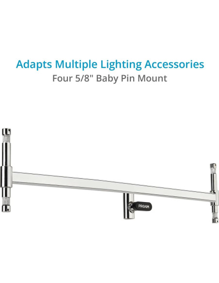 Soporte Doble Cabezal PROAIM P-LNKB-DH para Luces y Accesorios Soporte Doble Cabezal PROAIM P-LNKB-DH para Luces y Accesorios