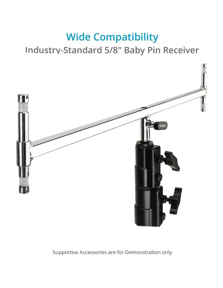 Soporte Doble Cabezal PROAIM P-LNKB-DH para Luces y Accesorios Soporte Doble Cabezal PROAIM P-LNKB-DH para Luces y Accesorios