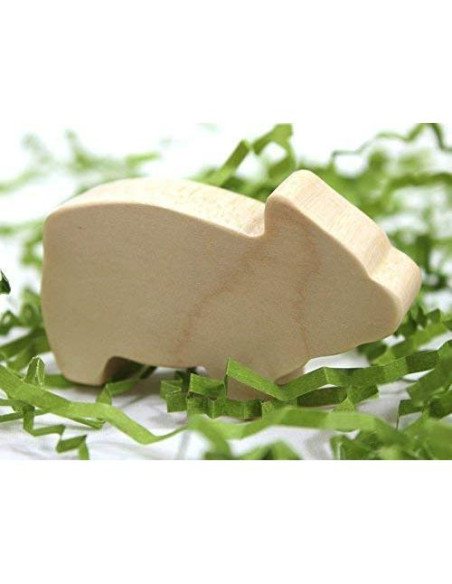Juego de Juguetes de Granja de Madera Happy Bungalow - 14 Piezas Juego de Juguetes de Granja de Madera Happy Bungalow - 14 Piezas