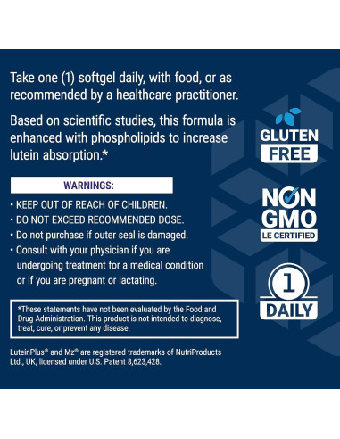 Suplemento Ocular Life Extension MacuGuard 60 Geles Blandos - Luteína, Zeaxantina y Azafrán