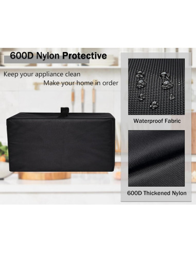 Funda Protectora para Freidora de Aire Ninja 43x54x20cm Negra