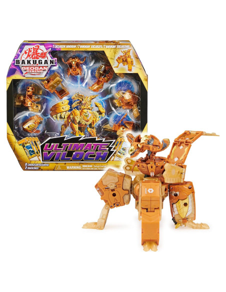 Bakugan Ultimate Viloch 7-en-1 Spin Master, Juguete Coleccionable Bakugan Ultimate Viloch 7-en-1 Spin Master, Juguete Coleccionable