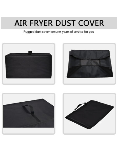 Funda Protectora para Freidora de Aire Ninja 43x54x20cm Negra