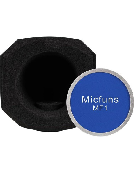 Filtro Antiviento para Micrófono Profesional - Espuma Acústica 4.5-6 cm Filtro Antiviento para Micrófono Profesional - Espuma Acústica 4.5-6 cm