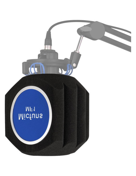 Filtro Antiviento para Micrófono Profesional - Espuma Acústica 4.5-6 cm Filtro Antiviento para Micrófono Profesional - Espuma Acústica 4.5-6 cm