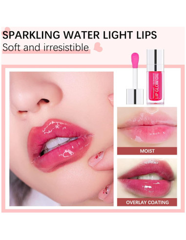 Aceite Brillante Hidratante para Labios Newvenper Cereza 6ml