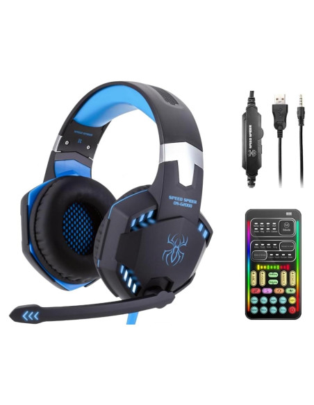Auriculares Gaming Sktome con Cambiador de Voz y Micrófono Auriculares Gaming Sktome con Cambiador de Voz y Micrófono