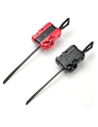 Paquete de 2 Lanzadores Gyro AIBREAY X2 Rojo y Negro