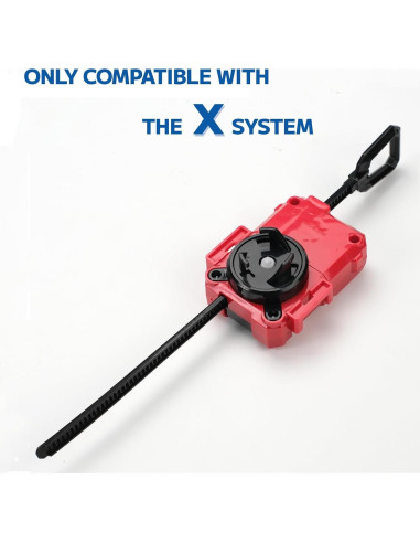 Paquete de 2 Lanzadores Gyro AIBREAY X2 Rojo y Negro