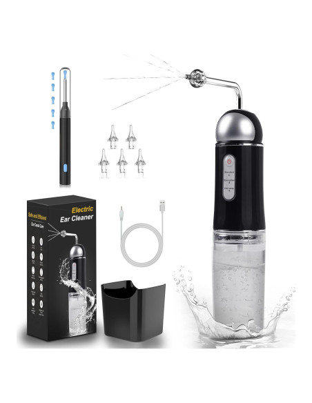 Limpiador de Oídos Eléctrico Lingtud con Cámara HD y Agua Limpiador de Oídos Eléctrico Lingtud con Cámara HD y Agua