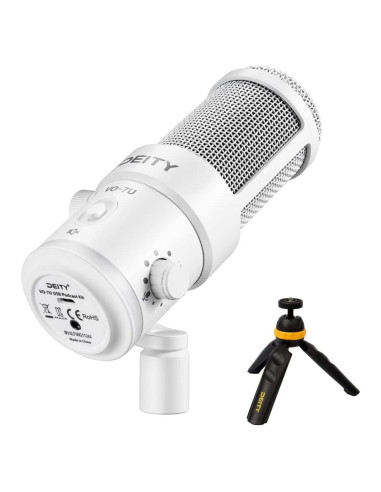 Micrófono Dinámico USB Deity VO-7U con RGB para Podcasting