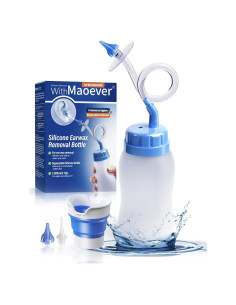 Kit de Eliminación de Cerumen MAOEVER con Recipiente Plegable