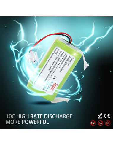 Batería de Reemplazo Fanhua 14.4V 2600mAh para ILIFE A4 A6 A9