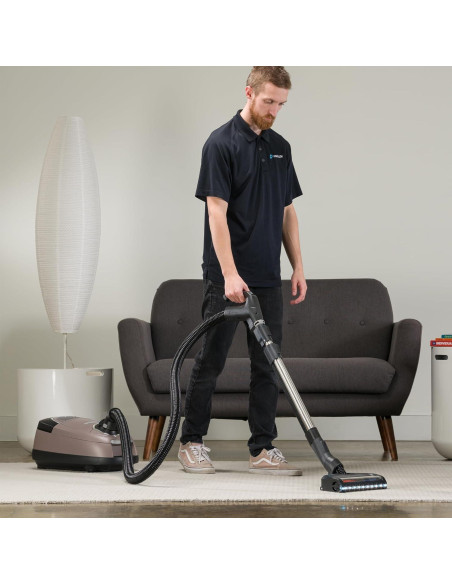 Aspiradora Prolux QX60 Canister HEPA 1440W 6.8kg 107 CFM Aspiradora Prolux QX60 Canister HEPA 1440W 6.8kg 107 CFM