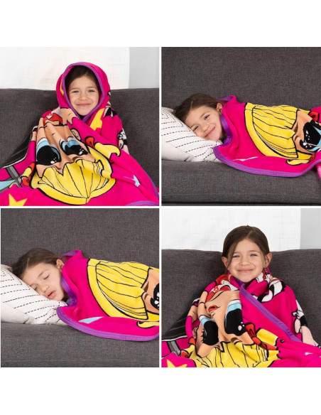 Manta Franco Kids LOL Surprise 116x152 cm Micro Raschel Manta Franco Kids LOL Surprise 116x152 cm Micro Raschel