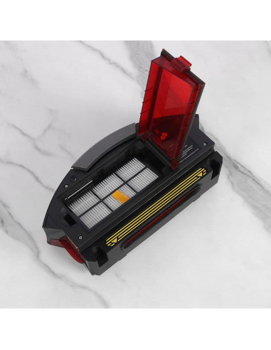 Caja de recolección de polvo Hepa kvatar para iRobot Roomba 800 900