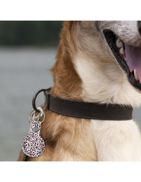 Funda de Llave Rnyleeg Diseño Corazón Leopardo Rosa Funda de Llave Rnyleeg Diseño Corazón Leopardo Rosa