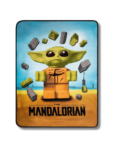 Manta Franco LEGO Star Wars Mandaloriana 116x152 cm