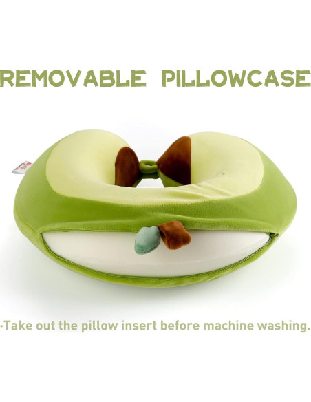 Almohada de Viaje Niuniu Daddy Aguacate 3-8 Años Espuma Viscoelástica Almohada de Viaje Niuniu Daddy Aguacate 3-8 Años Espuma Viscoelástica