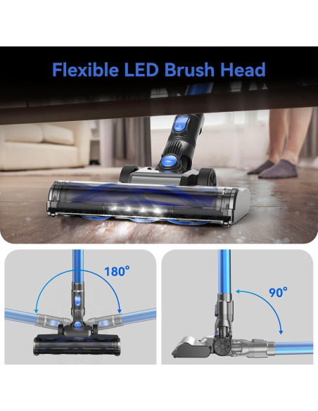 Aspiradora Inalámbrica UML0 Ligera 6 en 1 2200mAh 40min Aspiradora Inalámbrica UML0 Ligera 6 en 1 2200mAh 40min