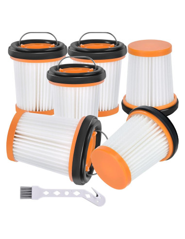 Filtros de Reemplazo Shark WV201 para Aspiradora Wandvac - 6 Piezas