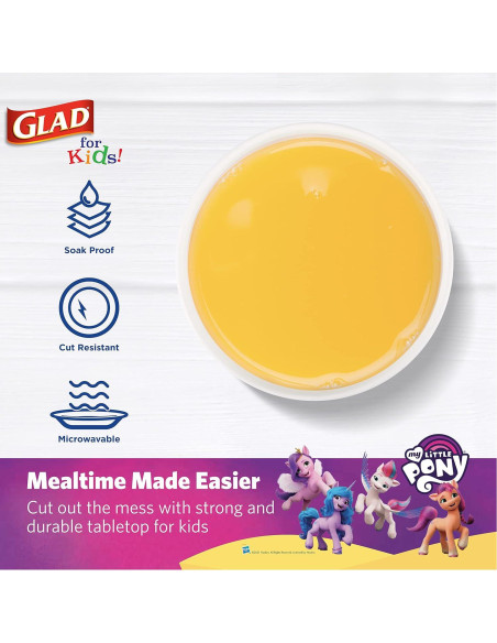 Vasos de Papel Glad for Kids Mis Pequeños Ponis 200 Unidades 9 oz Vasos de Papel Glad for Kids Mis Pequeños Ponis 200 Unidades 9 oz