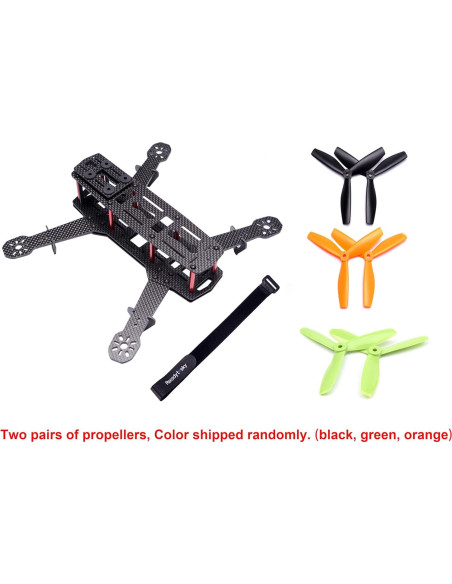 Cuadro de Drone de Carreras FPV Readytosky 250mm Fibra de Carbono Cuadro de Drone de Carreras FPV Readytosky 250mm Fibra de Carbono
