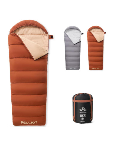 Saco de dormir tipo sobre PELLIOT 220x80cm 180gsm impermeable