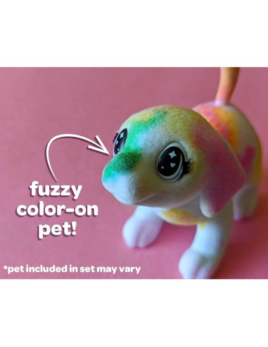 Crayola Scribble Scrubbie Mascotas 2 Piezas, Perro y Gato