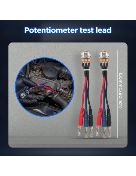 Kit de Cables de Prueba de Multímetro AUTOOL 48PCS 32A/1000V Kit de Cables de Prueba de Multímetro AUTOOL 48PCS 32A/1000V