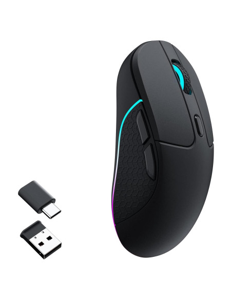 Mouse Inalámbrico Keychron M3, 26000 DPI, Ergonómico, Negro Mouse Inalámbrico Keychron M3, 26000 DPI, Ergonómico, Negro