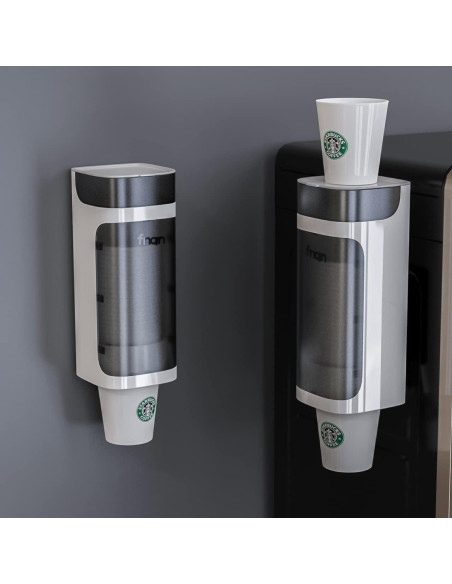 Dispensador de Vasos Sooyee para 30-40 Vasos de 3-6 oz Dispensador de Vasos Sooyee para 30-40 Vasos de 3-6 oz